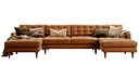 Joybird Eliot U-shape leather sofa