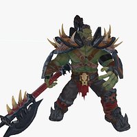 Stylized Ork Warrior