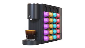 3D Xiaomi Mijia Capsule Coffee Maker model