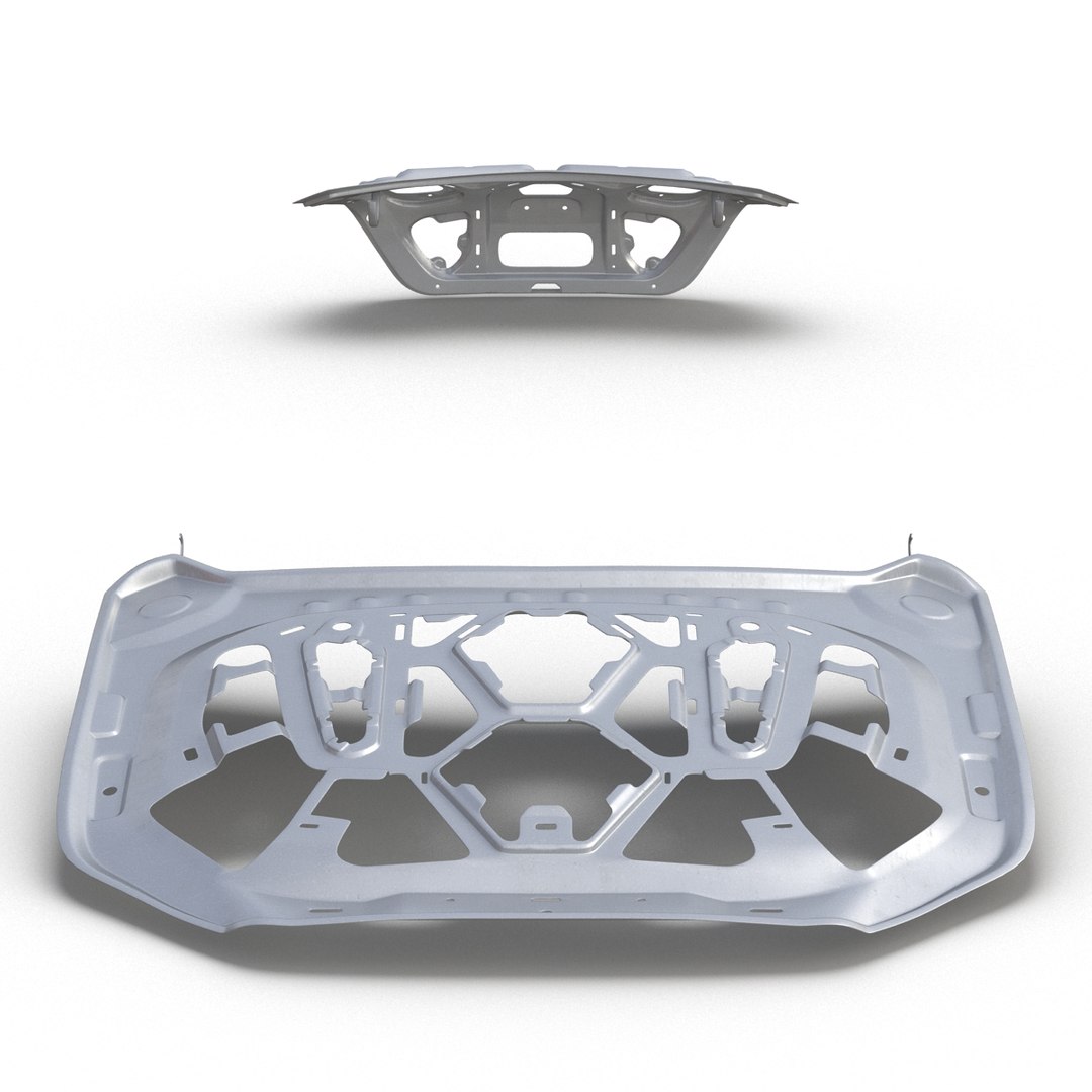 Car Hood Trunk Frame 3d Max