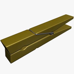 3d clothes pin
