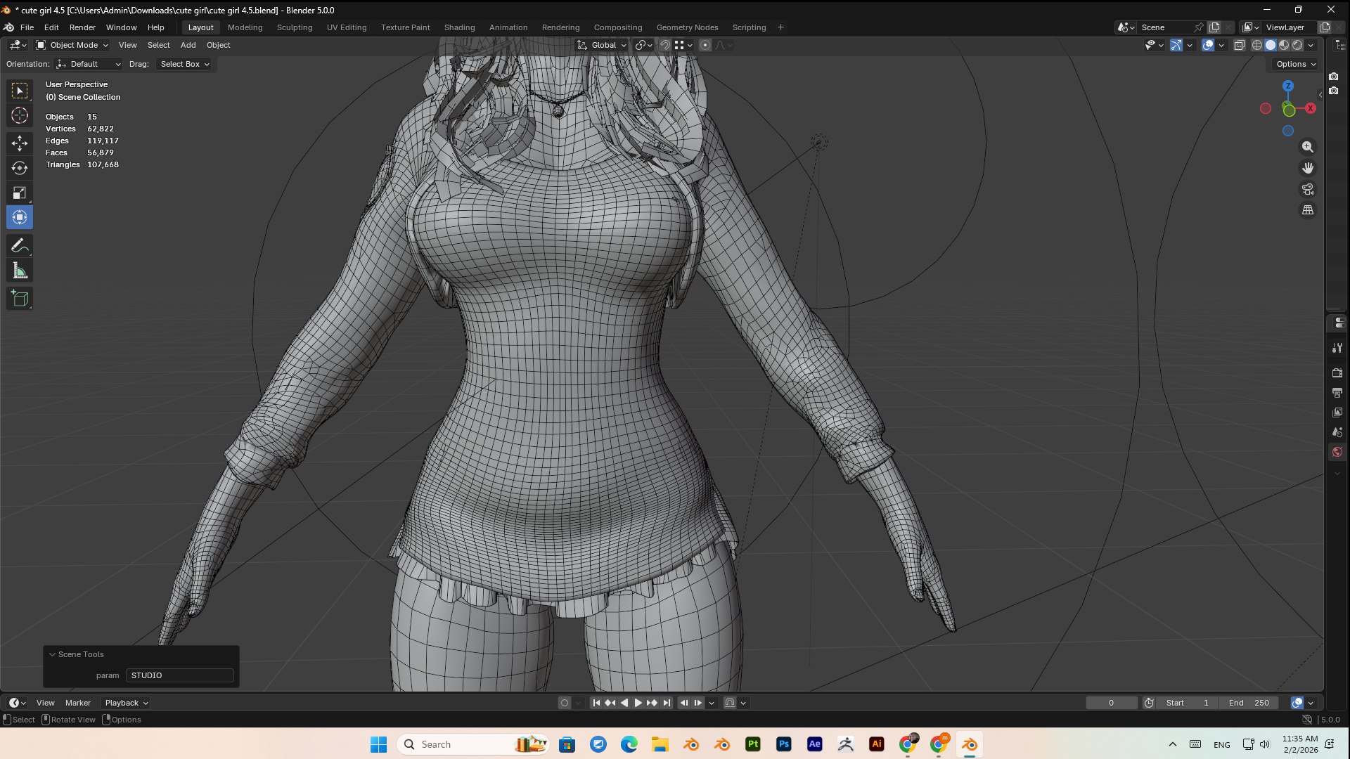 Cute girl PBR 8k lowpoly 3D model https://p.turbosquid.com/ts-thumb/uy/gHpdsR/f6/bandicam20260202113558846/png/1770007110/1920x1080/fit_q87/6e40536209f6b07d079cc6287867bcadc2b106d9/bandicam20260202113558846.jpg