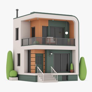 Minimal House 03 3D model