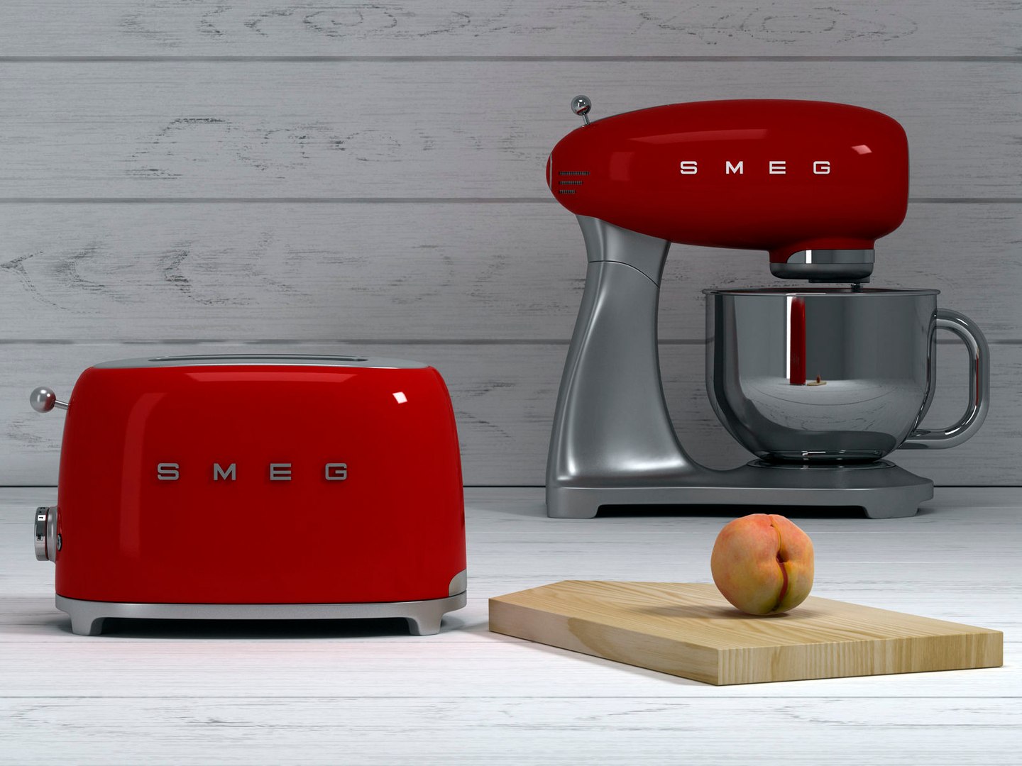 3D Smeg 50s Retro Style - TurboSquid 1225782