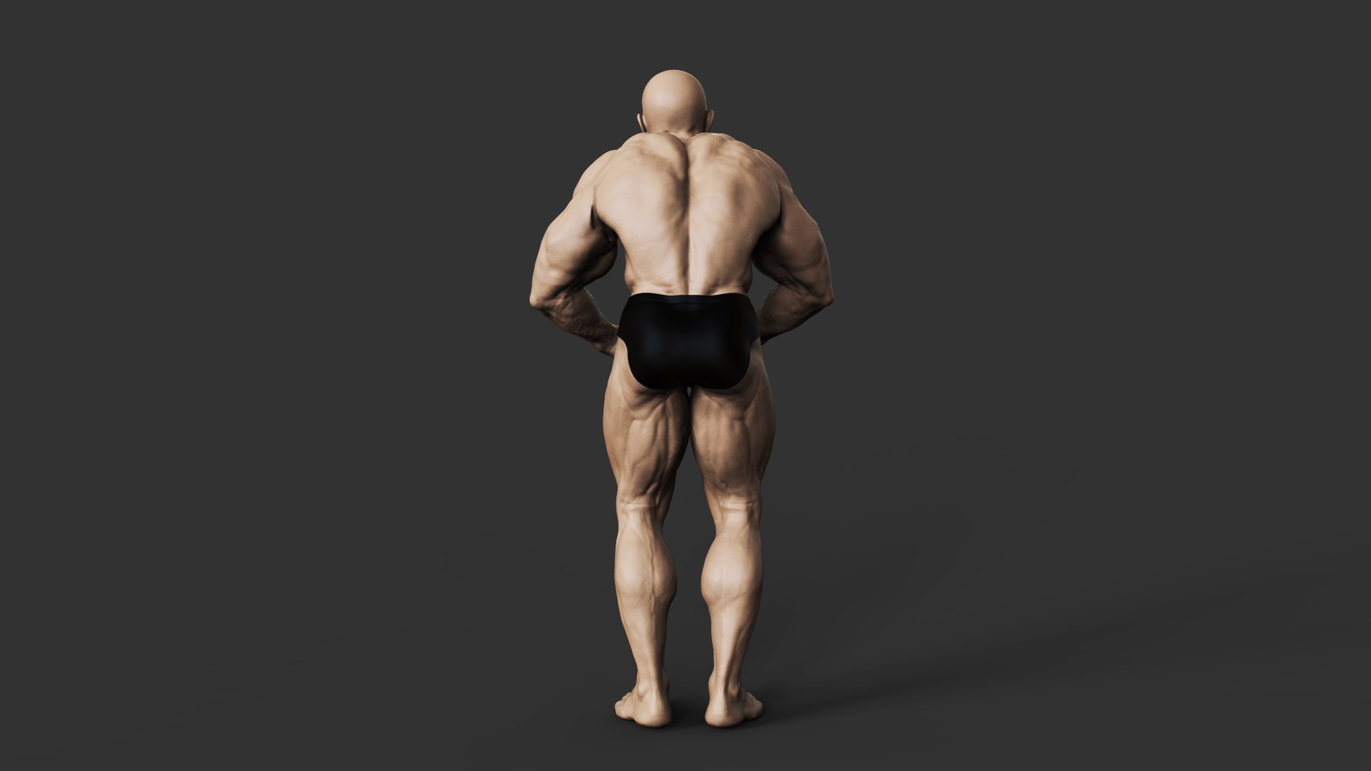 Bodybuilder 3D - TurboSquid 2424684
