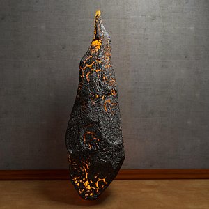 energy stone glowing 3d model