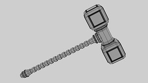 3D model Low poly Warhammer
