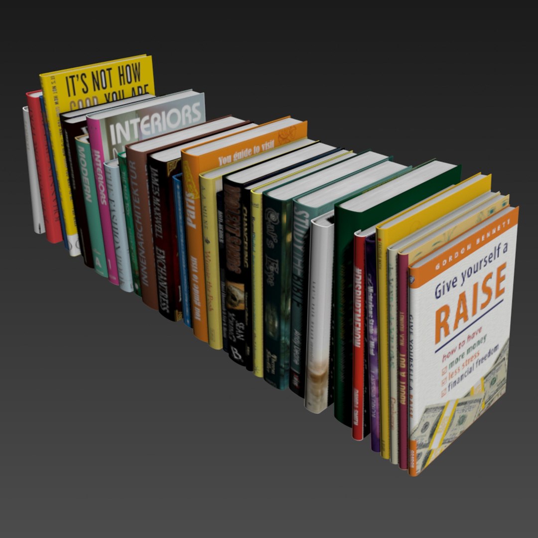 Book Model | 1143585 | TurboSquid
