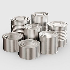 bank canned 3d max