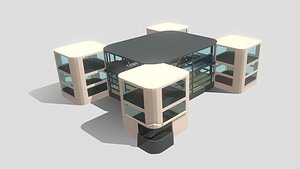 3D model Double Storey Office