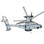 3d eurocopter x3 helicopter model
