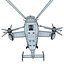 3d eurocopter x3 helicopter model