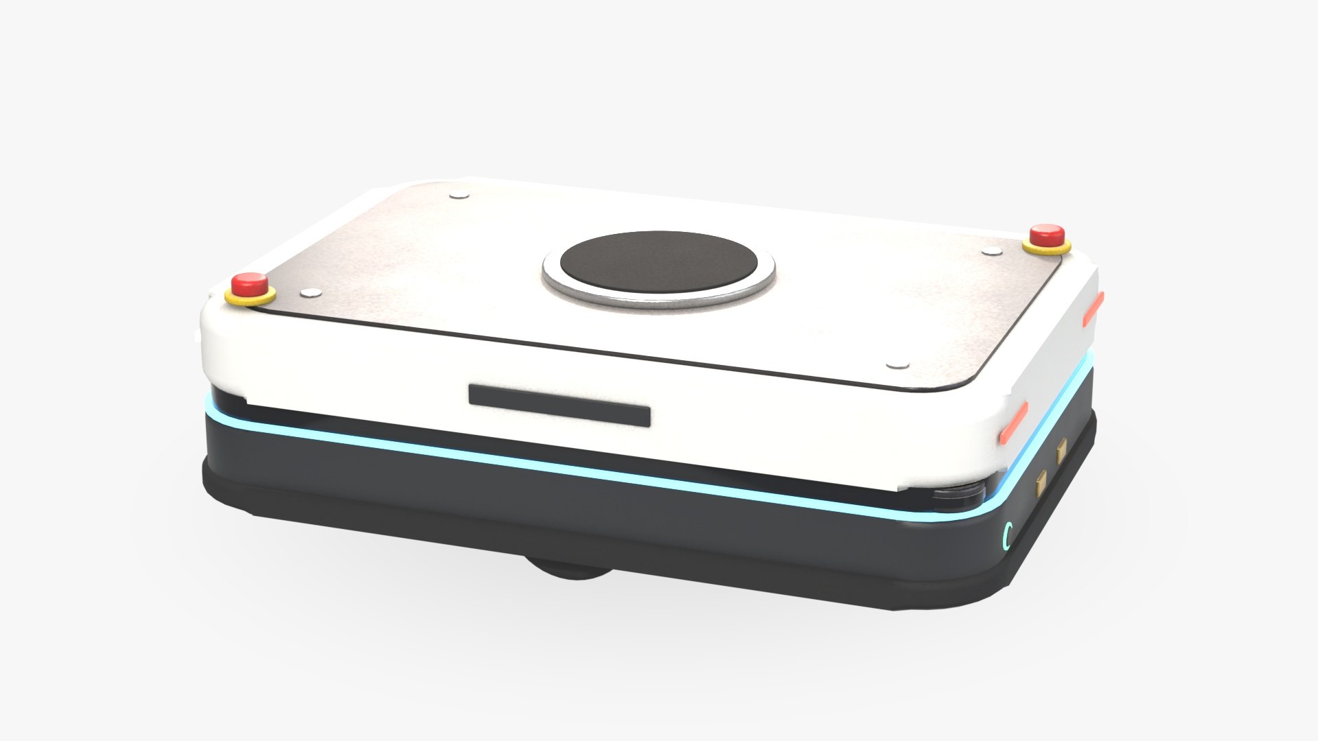 Warehouse Autonomous Mobile Robot AMR 3D model https://p.turbosquid.com/ts-thumb/uz/7Qcvqn/0A/tech_warehouseamr_product_04/jpg/1791134336/1920x1080/fit_q87/d6f1dfcac8d556001b55a6ec2513939f6022999b/tech_warehouseamr_product_04.jpg