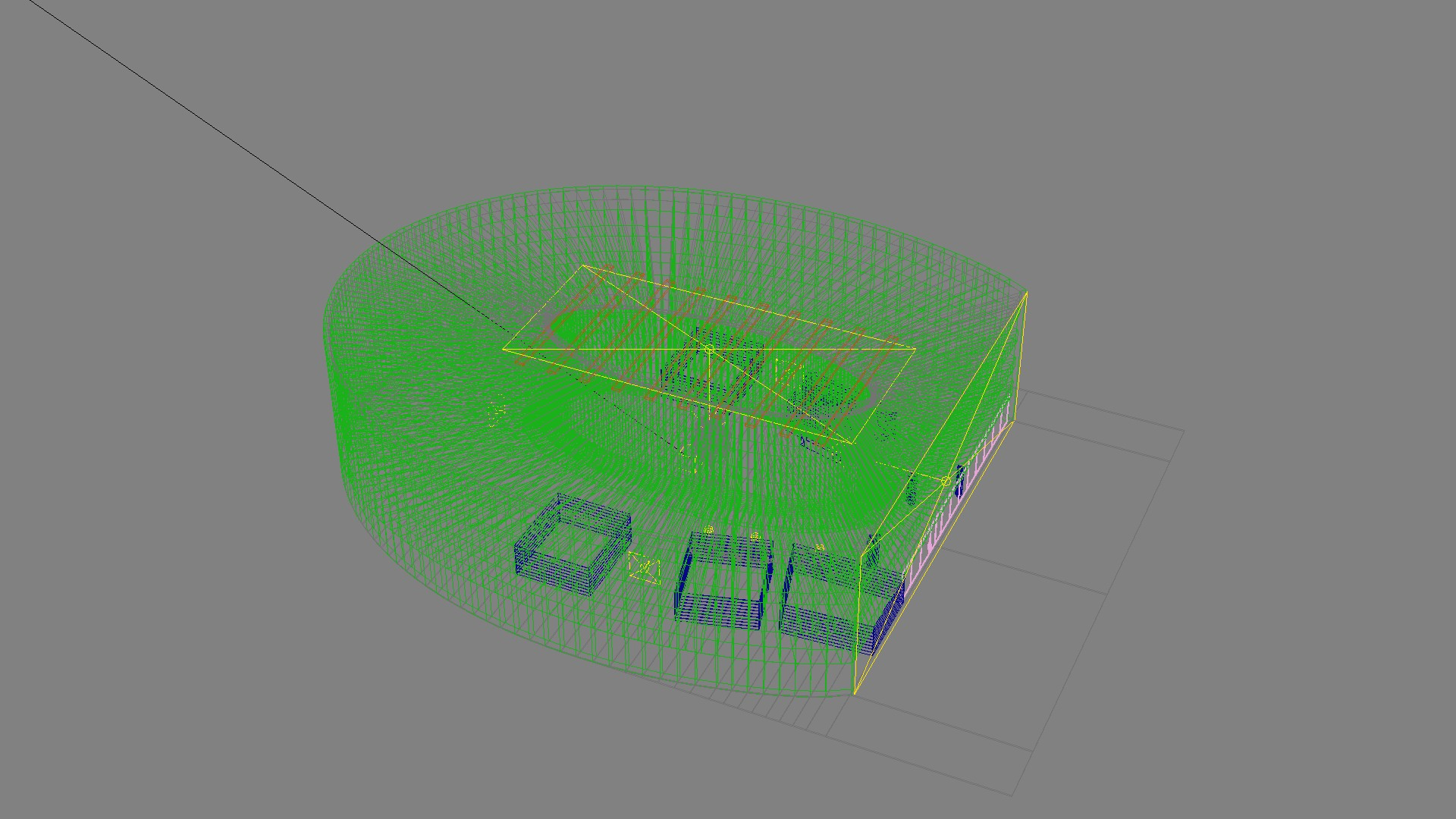 Ellipse Lobby Interior Model - TurboSquid 2137043