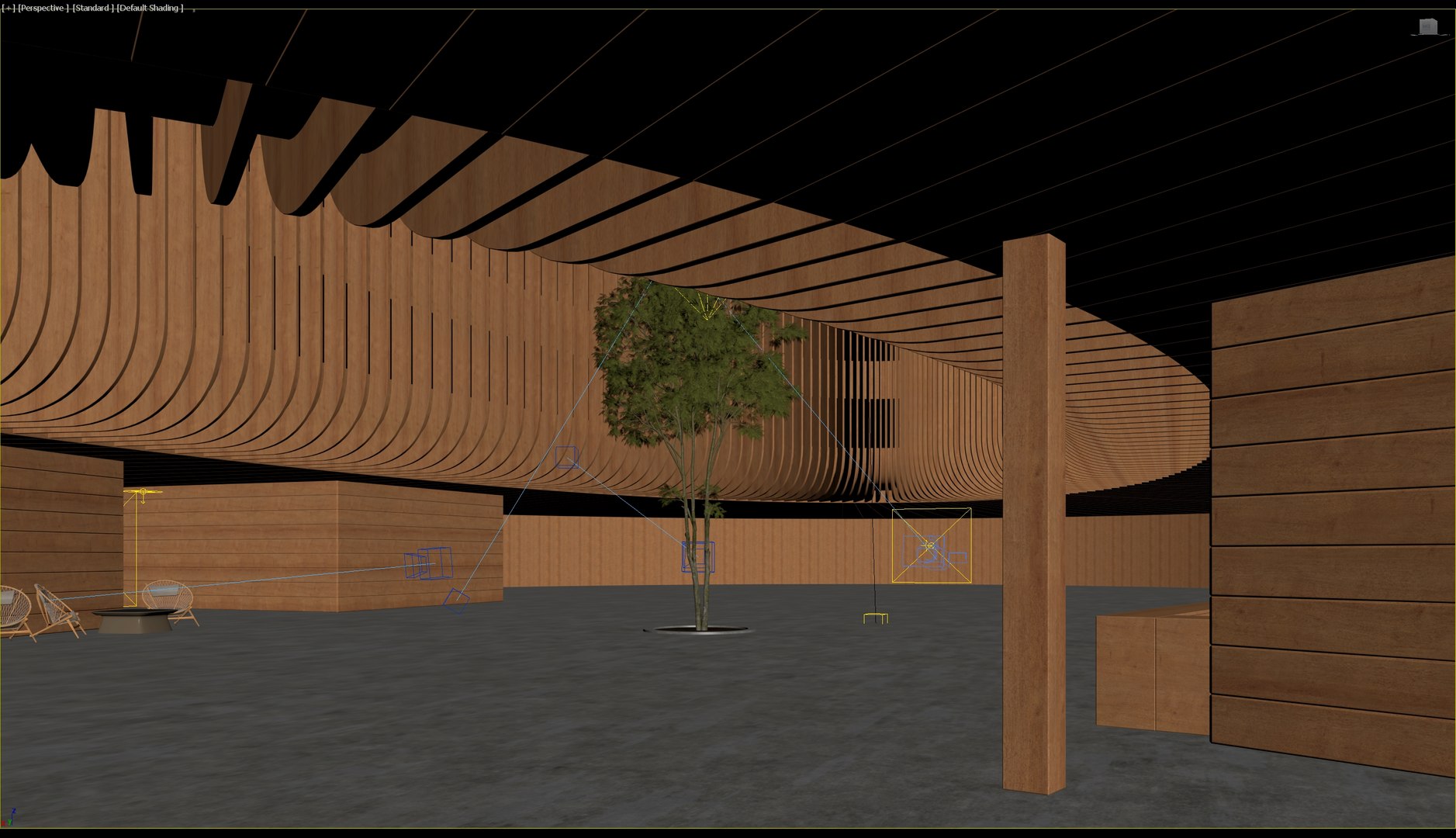 Ellipse Lobby Interior Model - TurboSquid 2137043