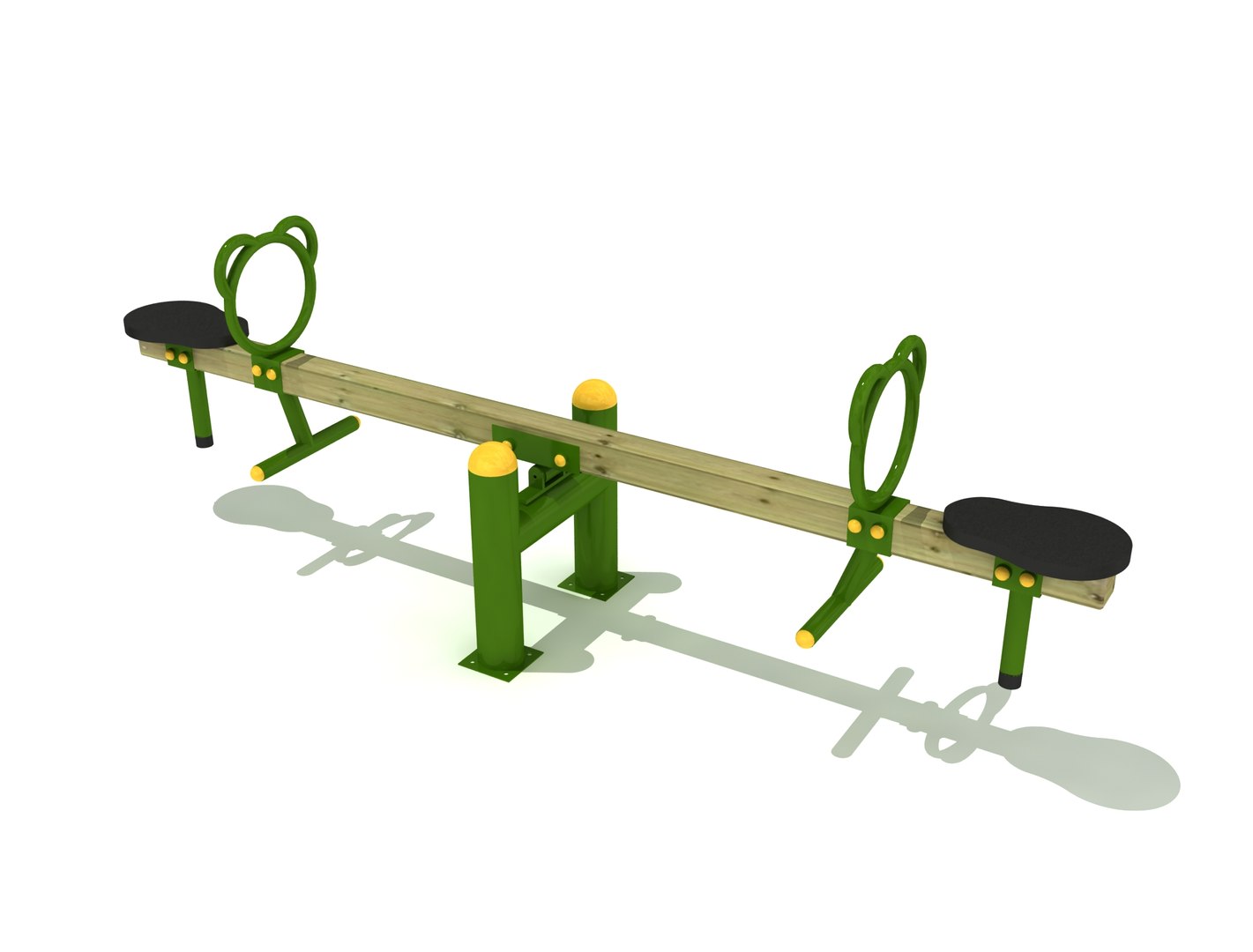 3D Model Wood Seesaw - TurboSquid 1586257