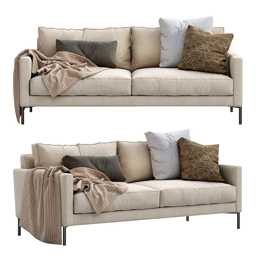Interface sofa luca 3D - TurboSquid 1668423