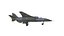 SEPECAT Jaguar Jet Fighter Aircraft Low-poly modèle 3D