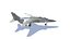 SEPECAT Jaguar Jet Fighter Aircraft Low-poly modèle 3D