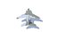 SEPECAT Jaguar Jet Fighter Aircraft Low-poly modèle 3D