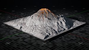 3D Volcano Version 1