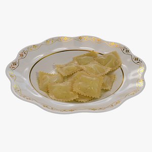 Plate With Ravioli