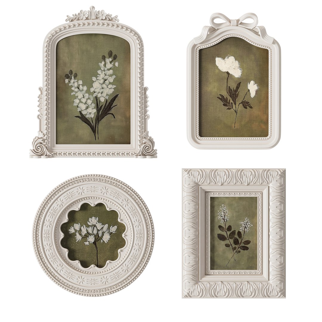 3D Collection-White Frames with Paintings https://p.turbosquid.com/ts-thumb/uz/J71vNo/hl/whiteframes02_01/jpg/1766649329/1920x1080/fit_q87/3d3462048aa62d04a69940cfae7ab2c6cc33bb1d/whiteframes02_01.jpg