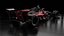 Mid Poly and Low Poly Generic F1 Racing Car PACK