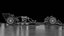 Mid Poly and Low Poly Generic F1 Racing Car PACK