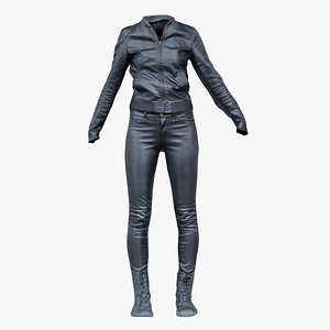 Leather Combo Outfit Remastered model