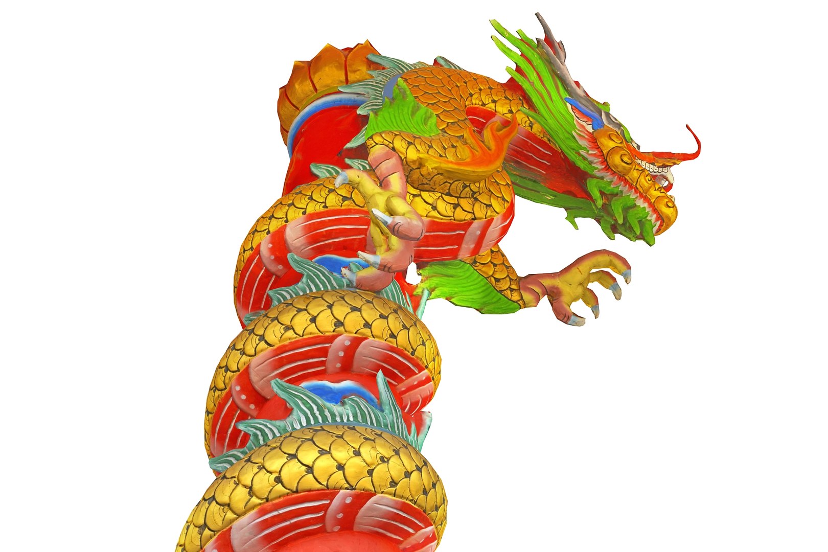3D column pillar temple dragon - TurboSquid 1462706