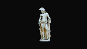3D Greek sculpture