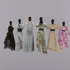 3D model BloomMuse Dress