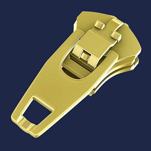 zipper head 3d model