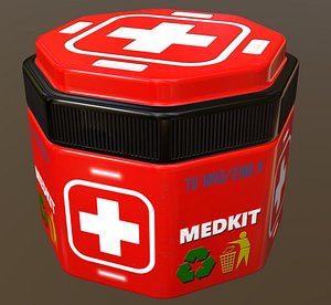 medkit box crate model