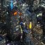 Manhattan District Times Square A Night  Low Poly 3D