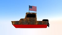 USA Fishing Boat