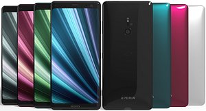 3D realistic sony xperia xz3