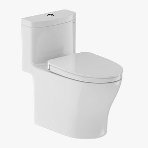 toilet piece washlet 3D model