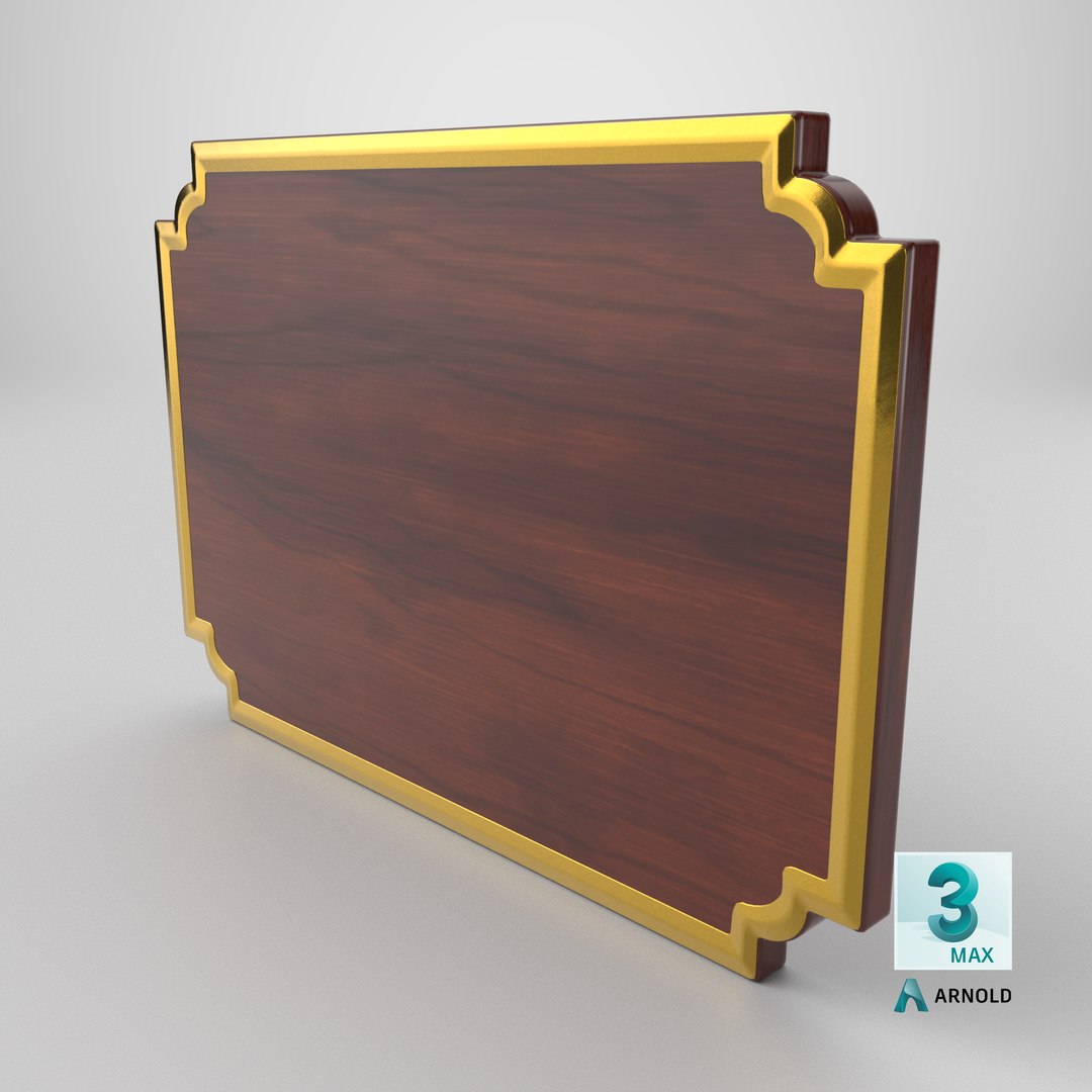 Wooden Nameplate 3D https://p.turbosquid.com/ts-thumb/uz/bjGhFR/Ne/stemcell_max_arnold_render/png/1773963660/1920x1080/fit_q87/9a54e7444c23fcbf460b34106049fbb5b71fc842/stemcell_max_arnold_render.jpg