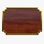 Wooden Nameplate