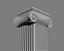Ionic column square
