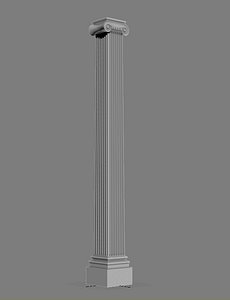 Ionic column square