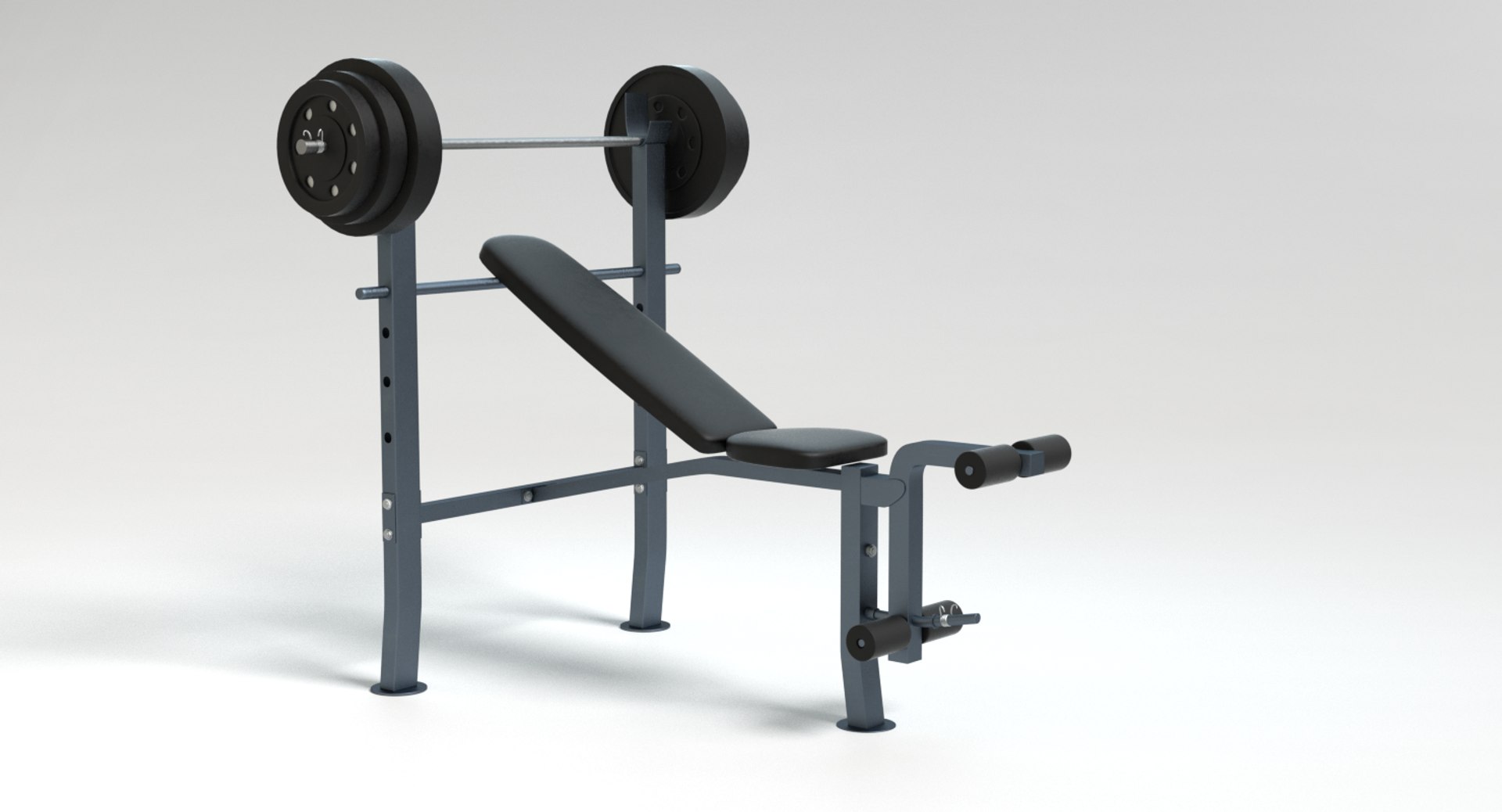 3d Model Bench Press - Turbosquid 1152903