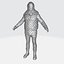 Streetstyle-Damenbekleidungsset – Low-Poly-Textur