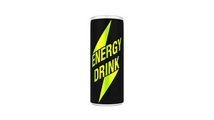 3D model Energy Drink Can Soda Soft Drink Can