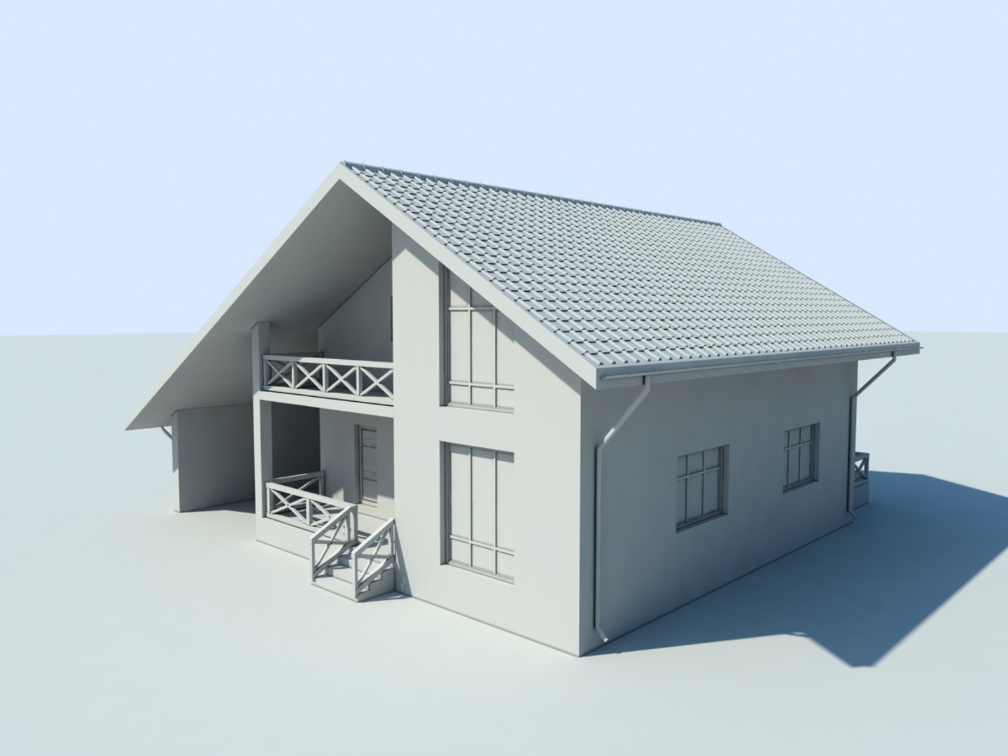 3d Model Cottage