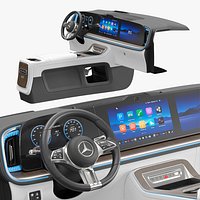 Mercedes-Benz VLE 2028 Digital Cockpit