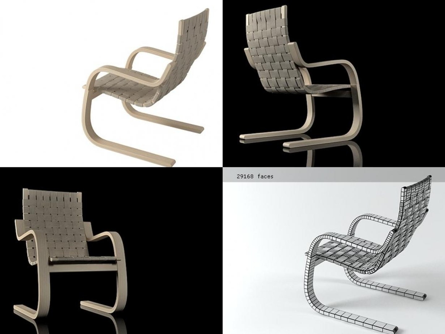 3D 406 artek model - TurboSquid 1185464