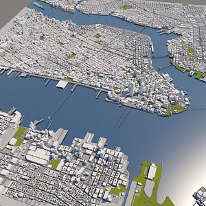 New York City Map Manhattan